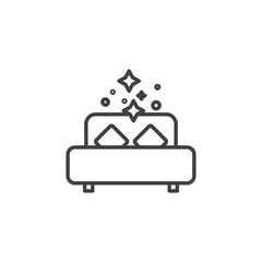 Clean Room vector Icon in trendy flat style isolated on white background