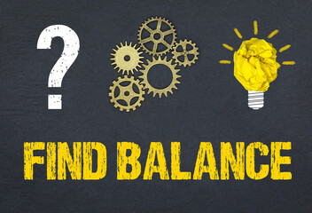 Obraz premium Find Balance 