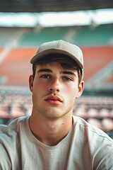 Closeup portrait photo fashionable young men