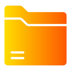 folder Gradient icon