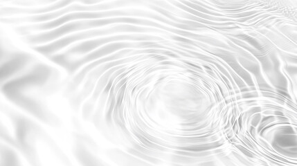 Abstract close-up of smooth white water waves, perfect for relaxation themes, skincare ads, or clean digital designs.