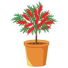  silhouette of flower plant 