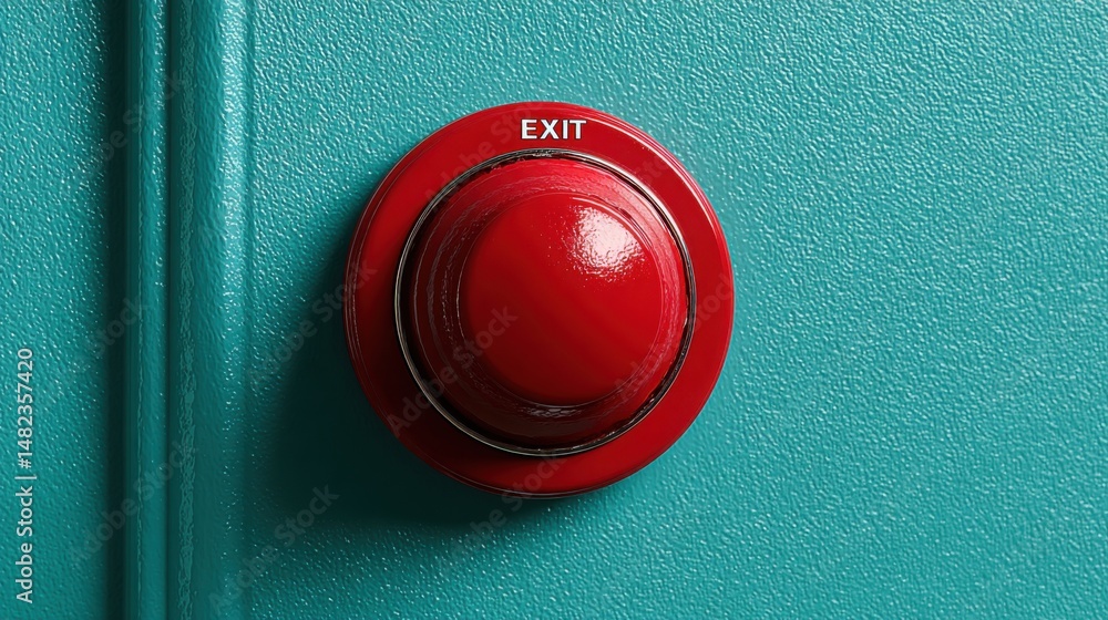 Poster position closing control concept with real-time exit balance icon representing financial management 