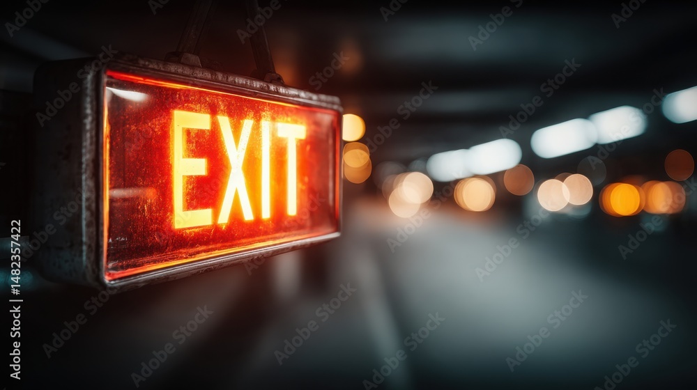Poster position closing control concept with real-time exit balance icon representing financial management 