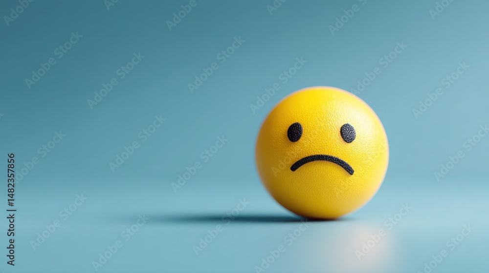 Poster real-time sentiment stabilizer icon concept representing emotion balancing and stability in user exp