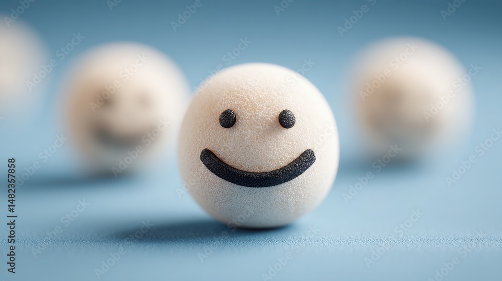 Poster real-time sentiment processor icon concept demonstrating mood calibration and emotional dynamics in 