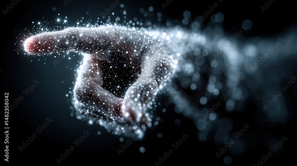 Poster real-time trust path icon concept visualizing live credibility and trustworthiness in digital intera