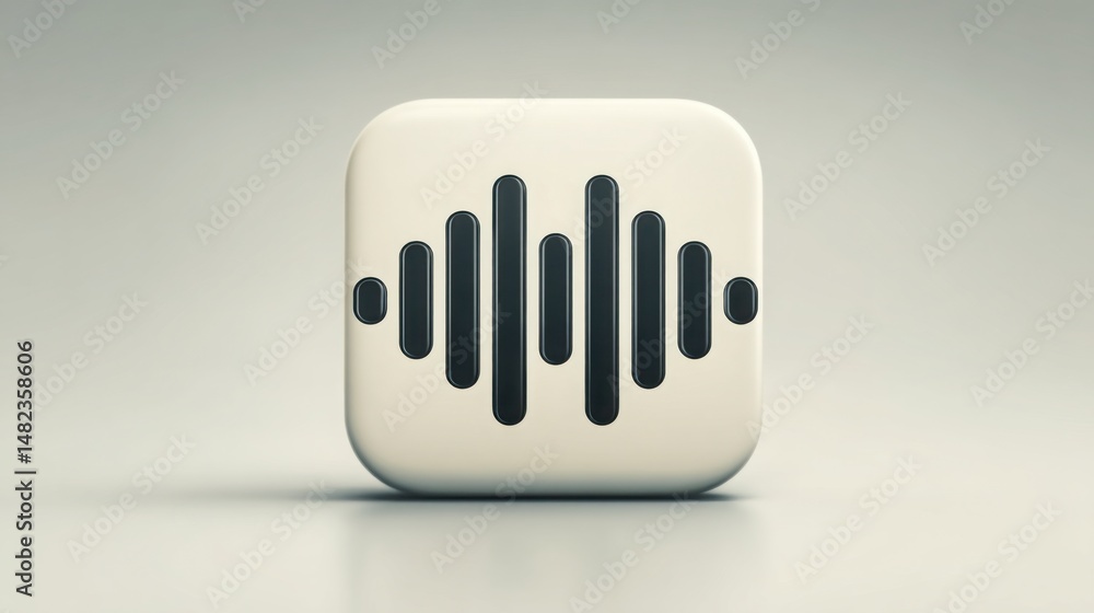 Poster captivating sequence-coordinated trading band icon concept illustrating harmonic elements in financi