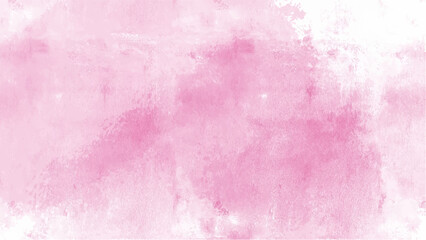 Pink watercolor background with copyspace for your design. vector.