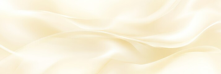 Fototapeta premium Abstract luxurious silk fabric background in pale beige color with delicate flow waves texture.