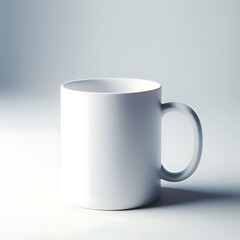 Obraz premium empty white cup