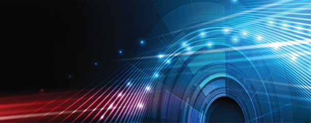 Abstract high technology and science background