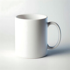 Obraz premium empty white cup