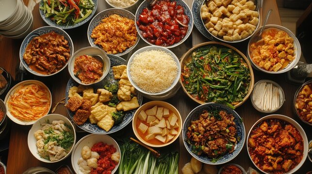 Chinese food is full of flavor and texture, combining fresh vegetables, meats, and seafood with unique cooking techniques