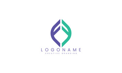Minimalist FF Logo for Branding and Identity.