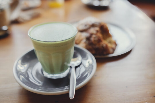 Matcha green tea latte