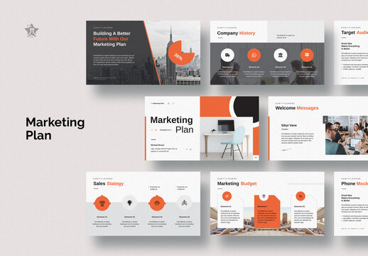 Marketing Plan Presentation Layout