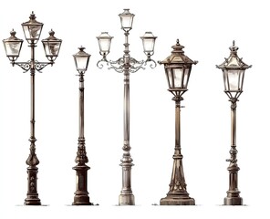 Vintage Street Lamps