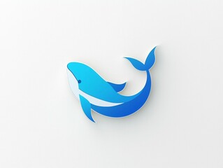 Blue Whale Illustration