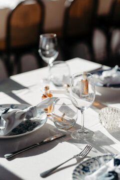 Elegant variety of wedding table decor & flowers