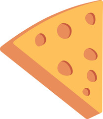 Cheese Slice with Holes