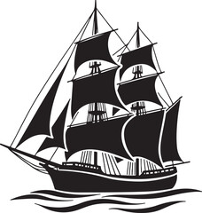 Ship Silhouette Vector – Ocean and Marine Travel Design

Vintage Sailing Ship SVG – Nautical Clipart Art

Cargo and Cruise Ship Silhouette – Sea Transport Icon

Pirate Ship Silhouette – Adventure and 