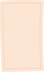 Blank Rectangular Frame