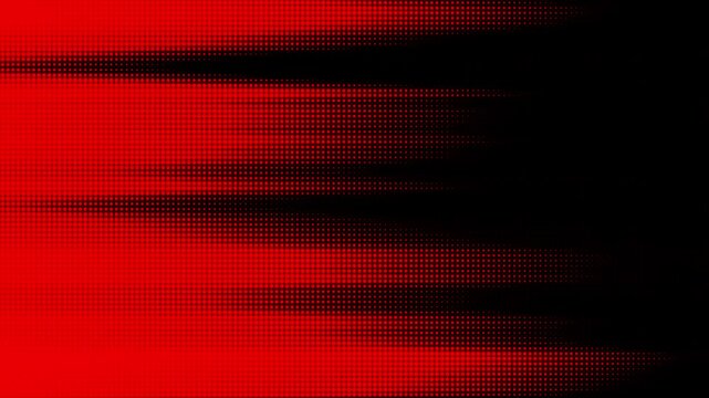 Abstract red and black halftone speed lines background with round dot pattern ideal for digital art posters new year celebration banners and high energy advertising concepts - Powered by Adobe