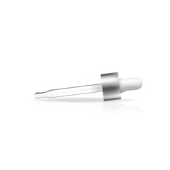 3D realistic dropper pipette for cosmetic serum
