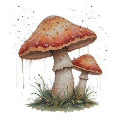 Mushroom Vector  Illustration