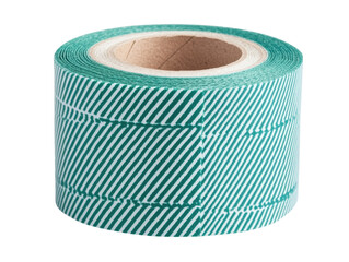 Colorful patterned washi tape for creative projects and crafts, cut out transparent