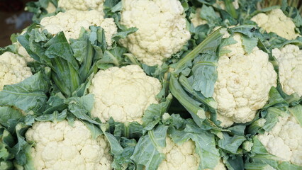 cauliflower from the farmers' harvest