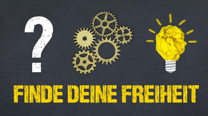 Finde deine Freiheit	

