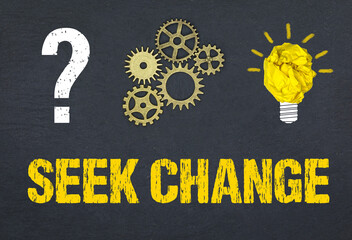 Obraz premium Seek Change 
