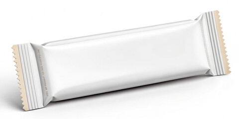 Blank white snack bar.j