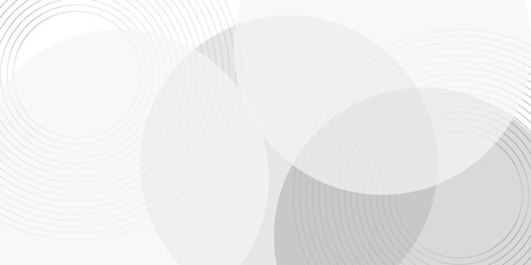 White geometric abstract background overlap layer on bright space with lines effect decoration.