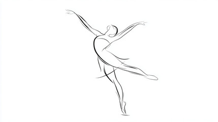 ballet dancer silhouette