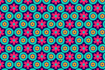 Oriental pattern for textiles, wallpaper, for use in graphics .