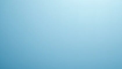 Obraz premium Light blue plain background with subtle gradient.