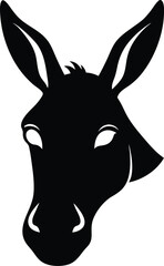Donkey Head vector