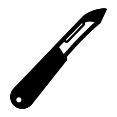 Black and white vegetable peeler with a sleek handle design