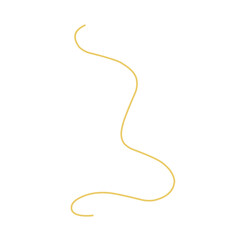 Golden thread Vector Illustration 