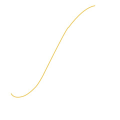 Golden thread Vector Illustration 