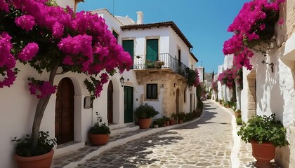 Obraz premium street in the old town