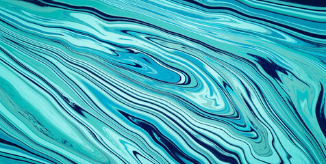 An Abstract Pattern of Water and Grunge Texture
