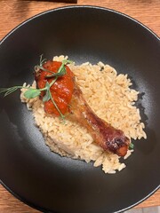 fried rice with chicken