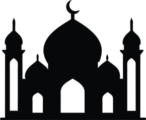 Taj mahal vector illustration