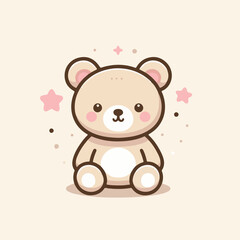 Fototapeta premium Cute, adorable vector graphics file
