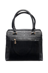 Lady's bag isolated on white