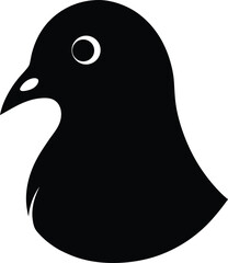 Pigeon Poetry Vector Art 